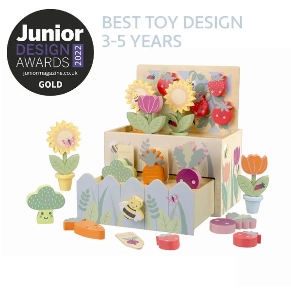 Didaktička igračka Moj prvi cvjetnjak – nagrađena zlatom na Junior Design Awards.